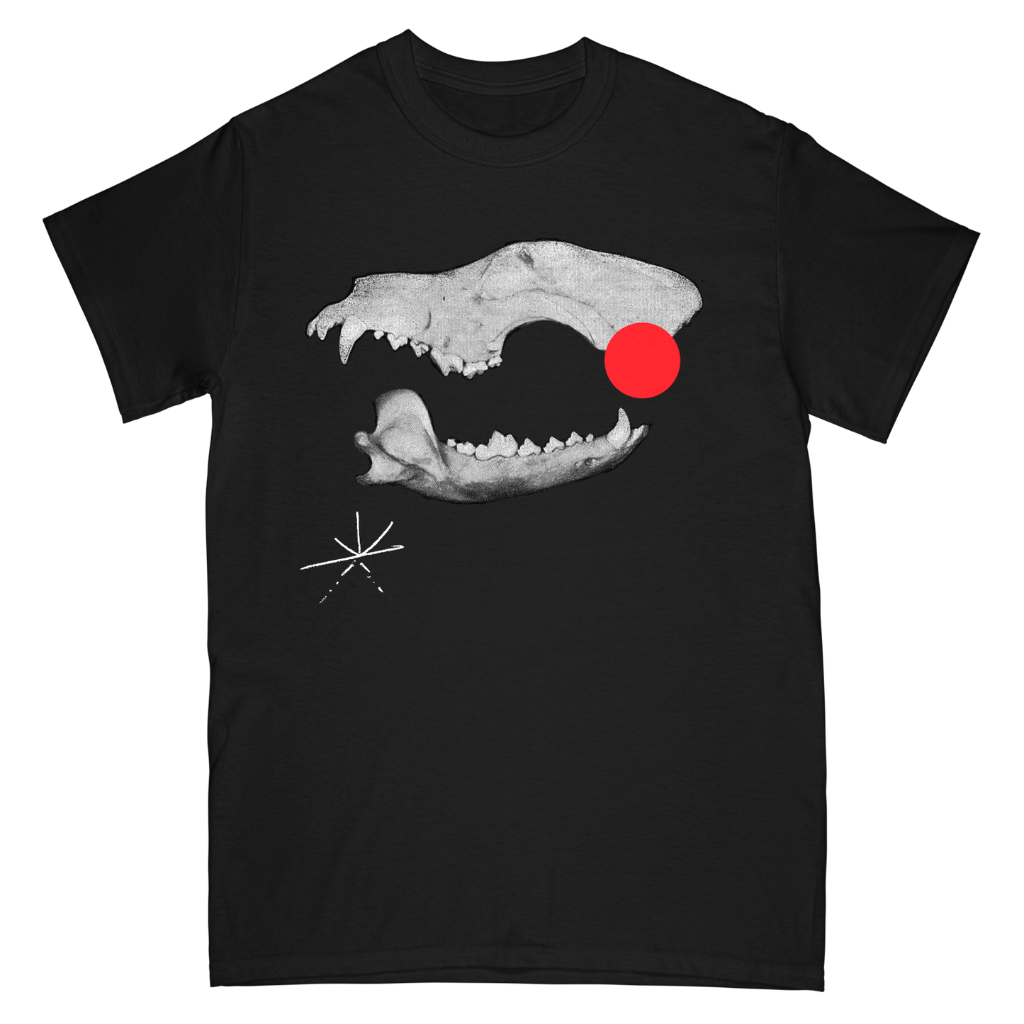 DOG JAW T-SHIRT (BLACK) 2XL only