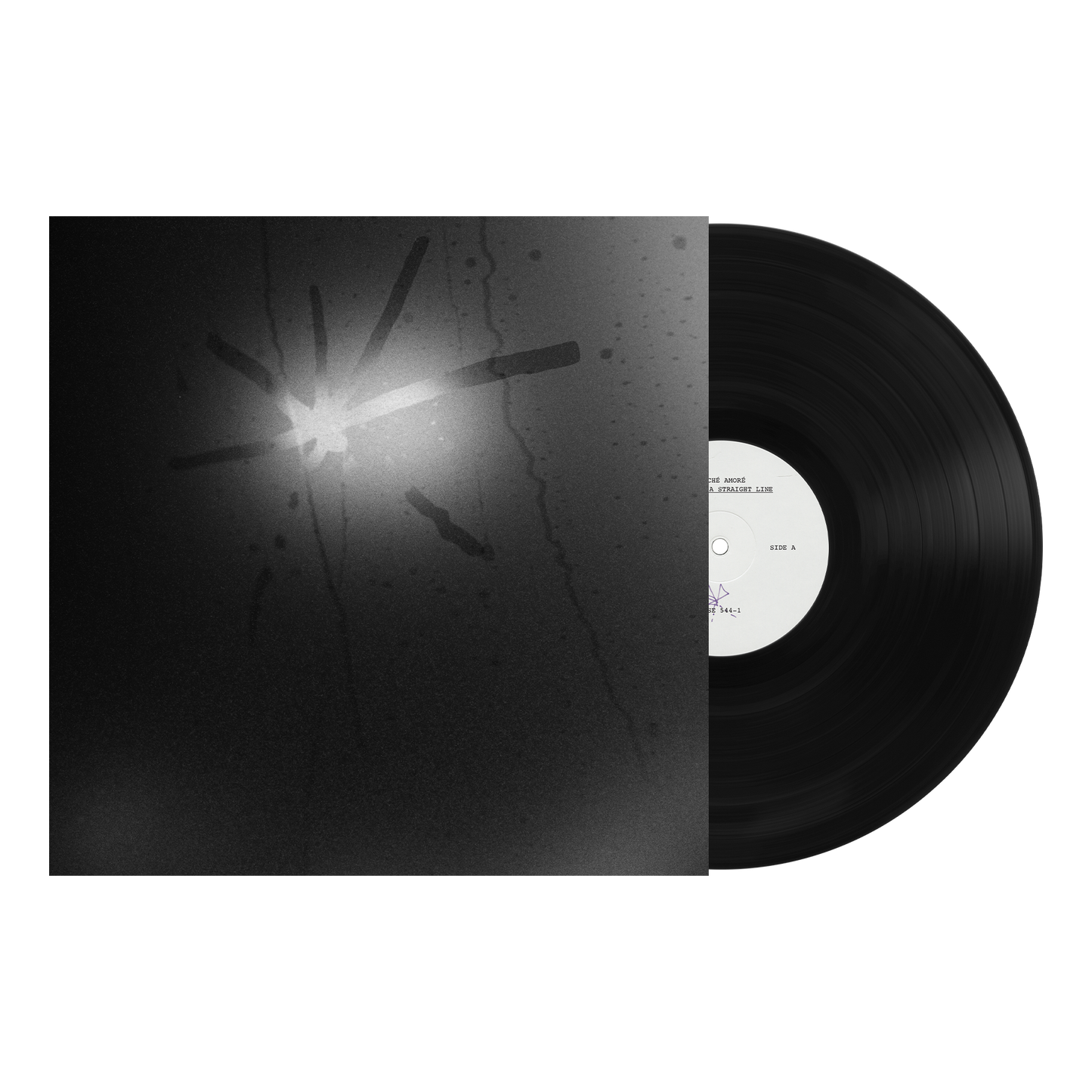 SPIRAL IN A STRAIGHT LINE (BLACK LP)