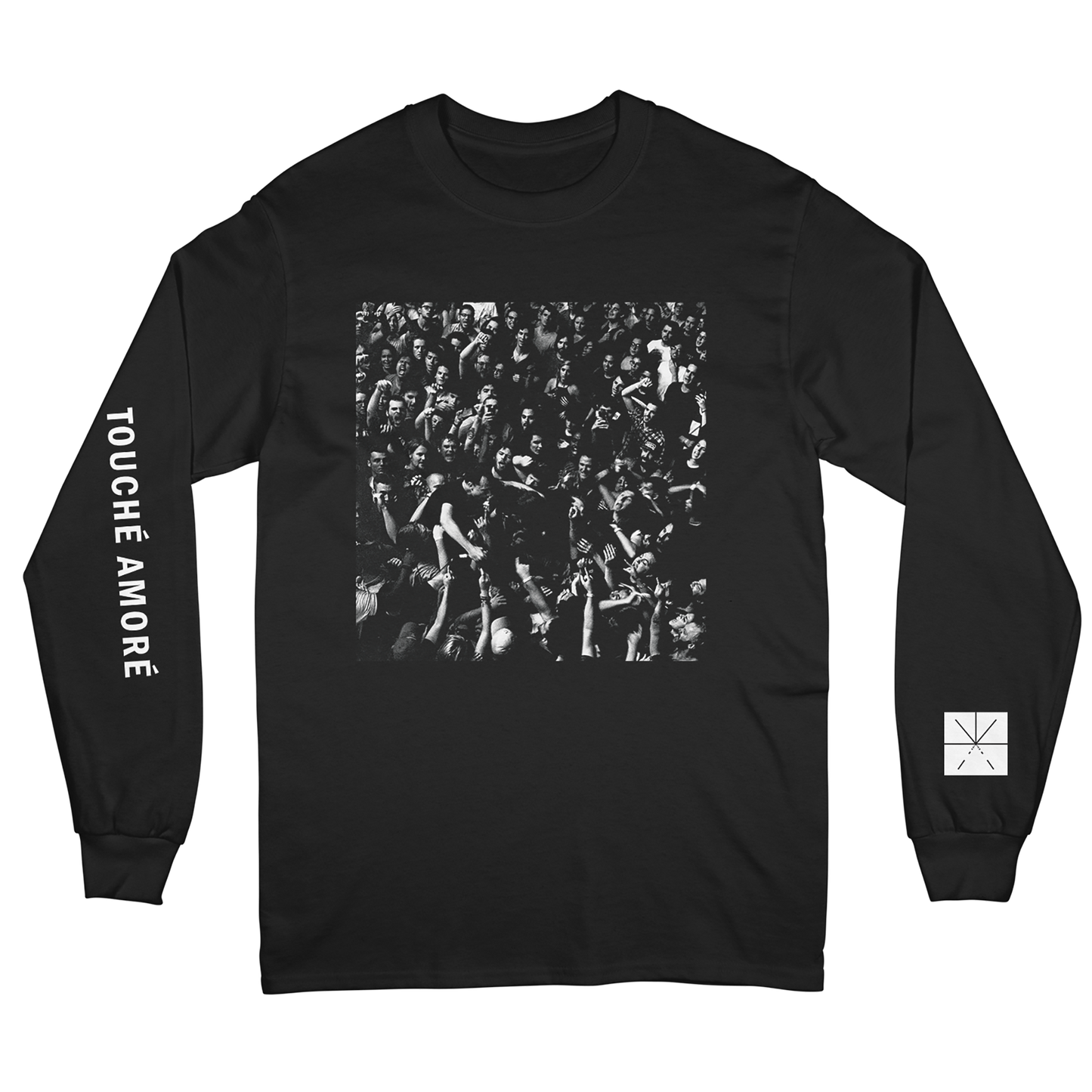 LIVE SHOT LONGSLEEVE (BLACK) - Small only