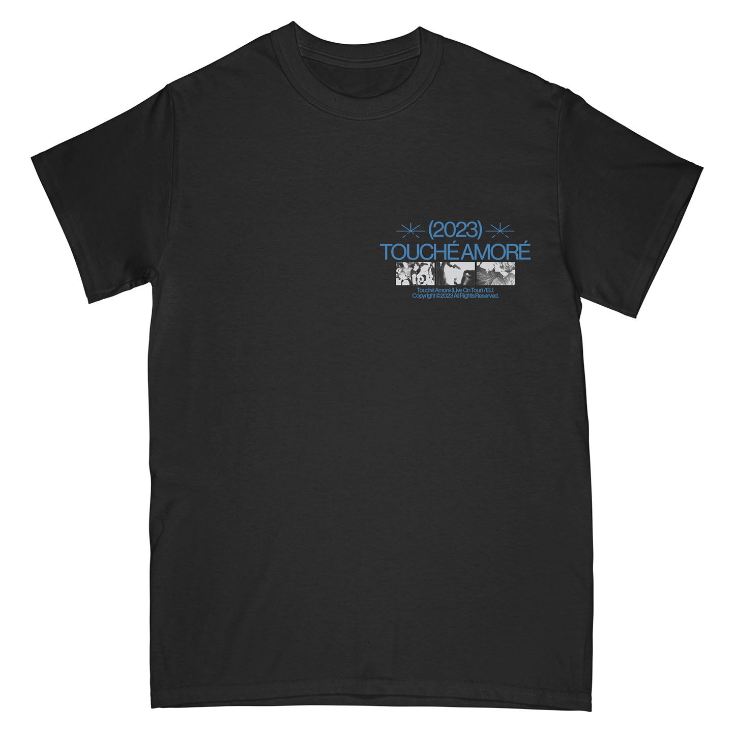 SUMMER 2023 TOUR T-SHIRT (BLACK)