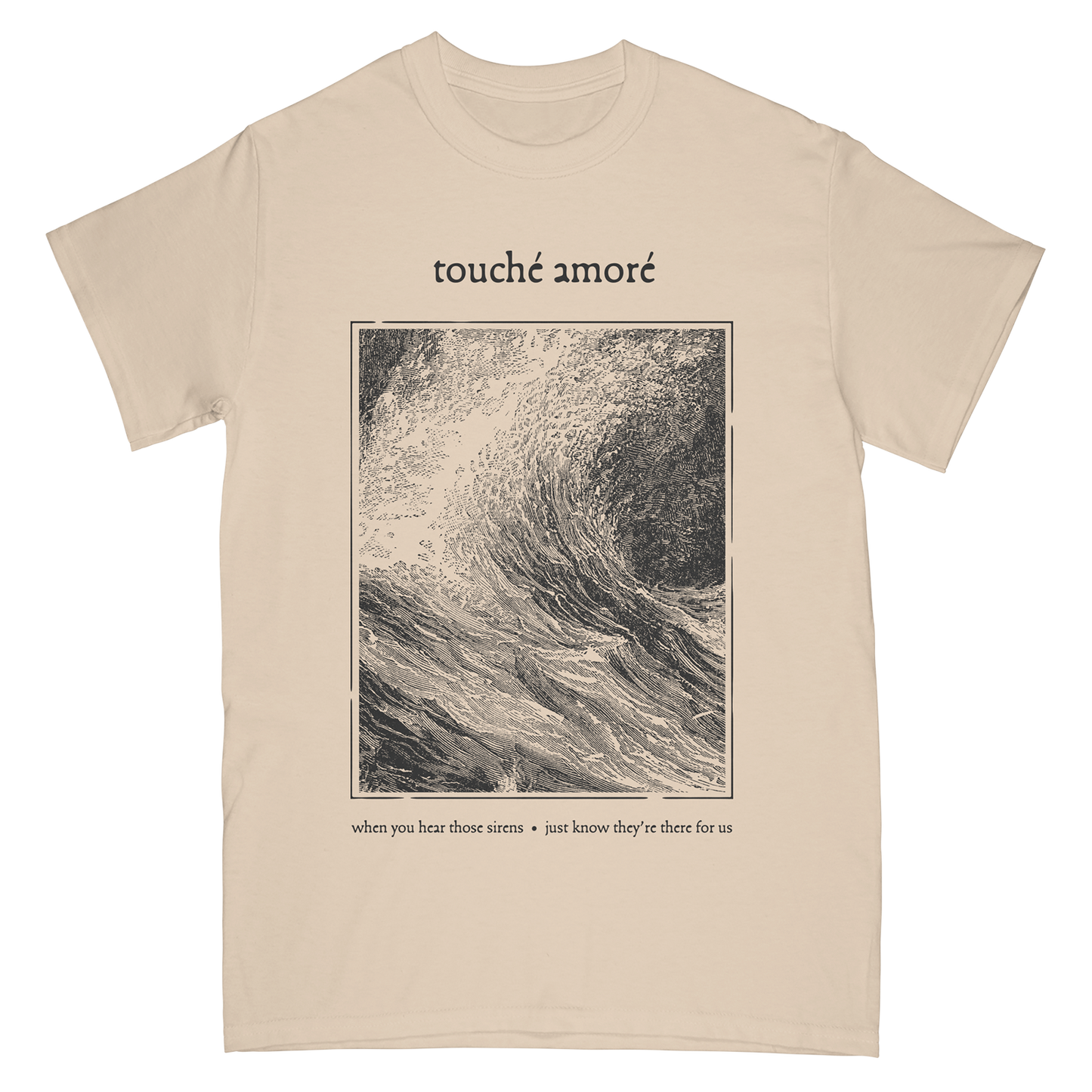 SIRENS T-SHIRT (SAND)